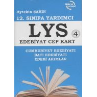 12. Sınıfa Yardımcı LYS Edebiyat Cep Kart 4                                                                                                                                                                                                                    