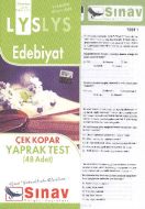 LYS Edebiyat Yaprak Test                                                                                                                                                                                                                                       