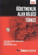 Sınav Kpss Öğretmenlik Alan Bilgisi Türkçe K.A.                                                                                                                                                                                                                