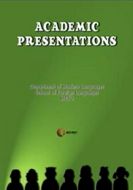 Academic Presentations                                                                                                                                                                                                                                         