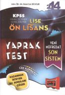 KPSS 2014 Genel Yetenek Genel Kültür Lise Önlisans                                                                                                                                                                                                             