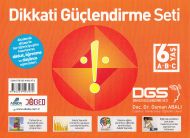 Dikkati Güçlendirme Seti 6 Yaş (3 Kitap Takım)                                                                                                                                                                                                                 