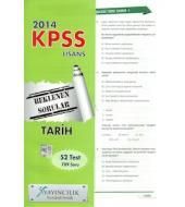 KPSS Lisans Tarih Yaprak Test                                                                                                                                                                                                                                  