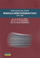 Türkiye Kaynaklı Özel Eğitimde Makale Bibliyografy                                                                                                                                                                                                             