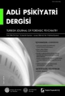 Adli Psikiyatri Dergisi Cilt:3 Sayı:1 Ocak 2006                                                                                                                                                                                                                