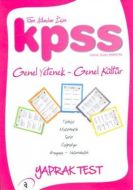 Asil KPSS Genel Yetenek - Genel Kültür Yaprak Test                                                                                                                                                                                                             