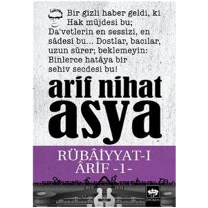 Rübaiyyat-ı Arif 1                                                                                                                                                                                                                                             