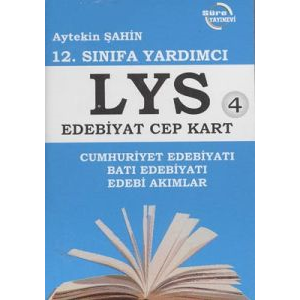 12. Sınıfa Yardımcı LYS Edebiyat Cep Kart 4                                                                                                                                                                                                                    