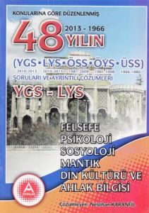 48 Yılın YGS Lys Felsefe, Psikoloji, Sosyoloji, M                                                                                                                                                                                                              