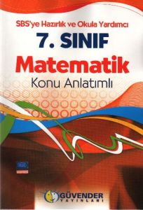 Güvender 7. Sınıf Matematik Konu Anlatımlı                                                                                                                                                                                                                     