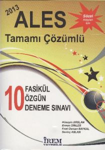 İrem Ales Tamamı Çözümlü 10 Fasikül Özgün Deneme                                                                                                                                                                                                               