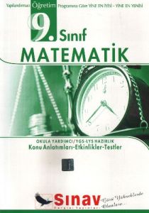 Sınav 9. Sınıf Matemetik Konu Anlatımlı                                                                                                                                                                                                                        