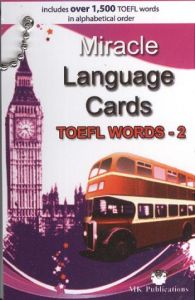 Miracle Language Cards (TOEFL Words-2)                                                                                                                                                                                                                         