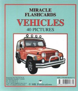 Miracle Flashcards - Vehicles                                                                                                                                                                                                                                  