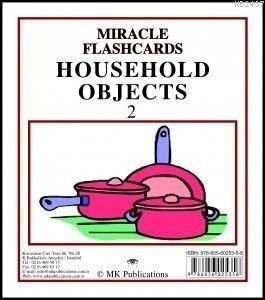 Miracle Flashcards - Household Objects 2                                                                                                                                                                                                                       