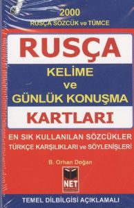 Rusça Kelime ve Günlük Konuşma Kartları                                                                                                                                                                                                                        