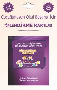 ÇOCUĞUNUZU OKUL BAŞARISI İÇİN YÖNLENDİRME KARTLARI                                                                                                                                                                                                             