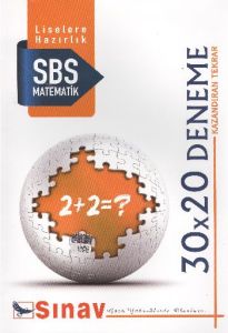 Sınav 8.Sınıf SBS Matematik Deneme 30x20                                                                                                                                                                                                                       