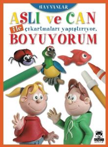 Aslı ve Can ile Çıkartmaları Yapıştırıyor - Boyuyo                                                                                                                                                                                                             