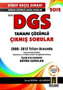 DGS Tamamı Çözümlü Çıkmış Sorular                                                                                                                                                                                                                              