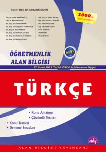 Türkçe  Alan Bilgisi Öğretmenlik Alan Bilgisi                                                                                                                                                                                                                  