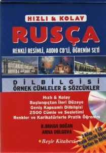 Hızlı ve Kolay Rusça Kasetli Öğrenim Seti (2 Kitap                                                                                                                                                                                                             