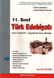 11. Sınıf Türk Edebiyatı Konu Anlatımlı Uygulamalı                                                                                                                                                                                                             