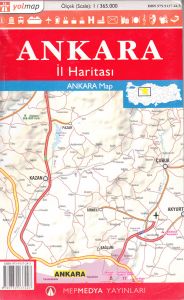 ANKARA  İL HARİTASI                                                                                                                                                                                                                                            