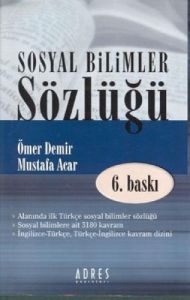 Sosyal Bilimler Sözlüğü (Ciltli)                                                                                                                                                                                                                               