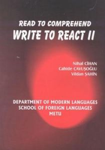 Read To Comprehend Write To React 2                                                                                                                                                                                                                            