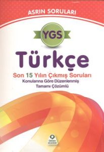 YGS, LYS Çeyrek Asrın Soruları Türkçe Çıkmış Sorul                                                                                                                                                                                                             