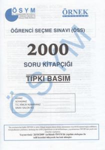 YGS 2011 Soru Kitapçığı (Tıpkı Basım)                                                                                                                                                                                                                          