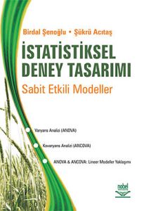 İstatistiksel Deney Tasarımı                                                                                                                                                                                                                                   