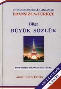 Fransızca Türkçe Bilge Büyük Sözlük Okunuşlu, Örne                                                                                                                                                                                                             