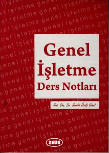 Genel İşletme Ders Notları                                                                                                                                                                                                                                     