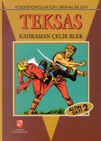 Teksas Kahraman Çelik Blek Koleksiyoncular İçin Or                                                                                                                                                                                                             