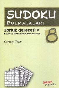 Sudoku Bulmacaları Zorluk Derecesi 5Rakam ve Harfl                                                                                                                                                                                                             