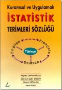 Kuramsal ve Uygulamalı İstatistik Terimleri Sözlü                                                                                                                                                                                                              