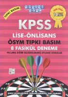 Kpss Lise Önlisans Ösym Tıpkı Basım 8 Fasikül Dene                                                                                                                                                                                                             