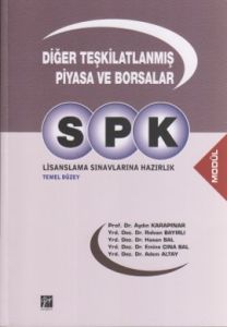 SPK Lisanslama Sınavlarına Hazırlık Diğer Teşkilat                                                                                                                                                                                                             