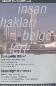 İnsan Hakları Belgeleri Cilt: 4 İnsan Hakları Man                                                                                                                                                                                                              