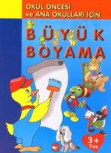 Büyük Boyama / Eğlenceli Boyama Okul Öncesi ve Ana                                                                                                                                                                                                             