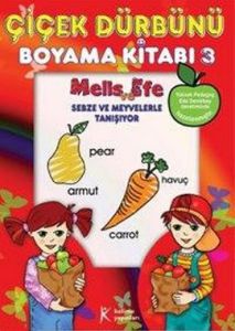 Çiçek Dürbünü Boyama Kitabı - 3                                                                                                                                                                                                                                