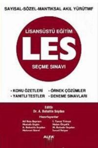 LES Lisansüstü Eğitim Giriş Sınavı Hazırlık Kılavu                                                                                                                                                                                                             